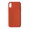 ЧОХОЛ SILICONE CASE FULL COPY ДЛЯ IPHONE X, XS (66) KUMQUAT