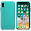 ЧОХОЛ SILICONE CASE FULL COPY ДЛЯ IPHONE X, XS (21) АZURE