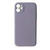 ЧОХОЛ SILICONE CASE FULL CAMERA COPY ДЛЯ IPHONE 12 (46) LAVANDER, СІРИЙ