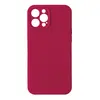 ЧОХОЛ SILICONE CASE FULL CAMERA COPY ДЛЯ IPHONE 12 PRO MAX (36) ROSE ЧЕРВОНИЙ