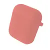 ЧОХОЛ ДЛЯ AIRPODS 1, 2 SILICONE CASE, MICROFIBER РОЖЕВИЙ
