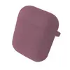 ЧОХОЛ ДЛЯ AIRPODS 1, 2 SILICONE CASE, MICROFIBER СИНІЙBERRY