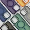 ЧОХОЛ CASE PRO MATTE FORTABLE CAMERA LENS MAGSAFE ДЛЯ IPHONE 15 DEEP ПУРПУРОВИЙ