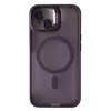 ЧОХОЛ CASE PRO MATTE FORTABLE CAMERA LENS MAGSAFE ДЛЯ IPHONE 15 DEEP ПУРПУРОВИЙ