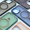 ЧОХОЛ MATTE RING-MAGSAFE ДЛЯ SAMSUNG S24 СВІТЛО РОЖЕВИЙ