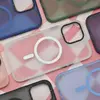 ЧОХОЛ TOTAL MATTE MAGSAFE ДЛЯ IPHONE 13 PRO DARK СИНІЙ
