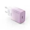 МЕРЕЖЕВИЙ ЗАРЯДНИЙ ПРИСТРІЙ XO CE18 (EU) PD30W TYPE-C FAST CHARGING CHARGER ФІОЛЕТОВИЙ