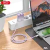 МЕРЕЖЕВИЙ ЗАРЯДНИЙ ПРИСТРІЙ XO CE18 (EU) PD30W TYPE-C FAST CHARGING CHARGER ФІОЛЕТОВИЙ