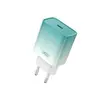 МЕРЕЖЕВИЙ ЗАРЯДНИЙ ПРИСТРІЙ XO CE18 (EU) PD30W TYPE-C FAST CHARGING CHARGER СИНІЙ
