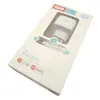 МЕРЕЖЕВИЙ ЗАРЯДНИЙ ПРИСТРІЙ XO L61 12W 2USB PORT 2.4A CHARGER WITH LIGHTNING CABLE, БІЛИЙ