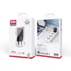 МЕРЕЖЕВИЙ ЗАРЯДНИЙ ПРИСТРІЙ XO CE05 (EU) PD30W, QC3.0, 18W FAST CHARGER КОРИЧНЕВИЙ