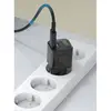 МЕРЕЖЕВИЙ ЗАРЯДНИЙ ПРИСТРІЙ XO CE05 (EU) PD30W, QC3.0, 18W FAST CHARGER WITH LIGHTNING CABLE КОРИЧНЕВИЙ