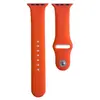 РЕМІНЕЦЬ ДЛЯ APPLE WATCH SILICONE 38, 40MM S (2) ПОМАРАНЧЕВИЙ