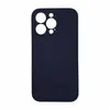 MR4_33041 Чохол silicone case full camera square side copy для iphone 13 pro max midnight синій 