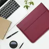 ЧОХОЛ-КОНВЕРТ-ПОДСТАВКА LEATHER PU ДЛЯ MACBOOK 11 СИНІЙ
