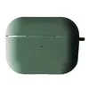 MR4_38679 Чохол для airpods pro silicone case, microfiber pine зелений 