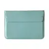 ЧОХОЛ-КОНВЕРТ-ПОДСТАВКА LEATHER PU ДЛЯ MACBOOK 11 СИНІЙ