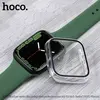 БАМПЕР ДЛЯ APPLE WATCH HOCO IWATCH7, 8 WS3 SHADOW PROTECTIVE CASE+FILM (45MM) OFFICIAL ЗЕЛЕНИЙ