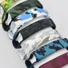 РЕМІНЕЦЬ ДЛЯ XIAOMI MI BAND 3, 4 CAMOUFLAGE, ЧОРНИЙ-BLUE