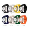 РЕМІНЕЦЬ APPLE WATCH HOCO IWATCH WA12 ORIGINAL MARINE 2-BUCKLE SILICONE 38-41MM ЖОВТИЙ