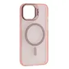 MR4_51287 Чохол pro crystalshine fortable magsafe для iphone 12 pro max рожевий 