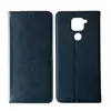 ЧОХОЛ-КНИЖКА BLACK TPU MAGNET ДЛЯ REDMI NOTE 9 СИНІЙ
