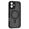 MR4_52166 Чохол rock guard touch series with magnetic (anti-drop lens) для iphone 16 plus, чорний 