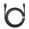 КАБЕЛЬ PD BASEUS PUDDING SERIES FAST CHARGING CABLE TYPE-C TO LIGHTNING 20W 2M, ЧОРНИЙ P10355701111-01