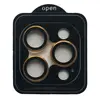 ЗАХИСНЕ СКЛО CAMERA METAL ДЛЯ IPHONE 15 PRO, 15 PRO MAX GOLD
