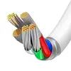 КАБЕЛЬ PD BASEUS SUPERIOR SERIES FAST CHARGING DATA CABLE TYPE-C TO LIGHTNING PD 20W 0.25M, БІЛИЙ CATLYS-02