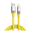 КАБЕЛЬ XO NB251 LIQUID SILICONE RUBBER ДЛЯ LIGHTNING 6A, 1M ЖОВТИЙ
