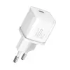МЕРЕЖЕВИЙ ЗАРЯДНИЙ ПРИСТРІЙ BASEUS GAN5S FAST CHARGER 1C 30W EU, БІЛИЙ P10162504213-00