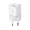 МЕРЕЖЕВИЙ ЗАРЯДНИЙ ПРИСТРІЙ BASEUS GAN5S FAST CHARGER 1C 20W EU, БІЛИЙ P10162503213-00