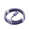 КАБЕЛЬ PD BASEUS SUPERIOR SERIES FAST CHARGING DATA CABLE TYPE-C TO LIGHTNING PD 20W 1M ПУРПУРОВИЙ CAYS001505