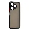 ЧОХОЛ-БАМПЕР ЗАХИСНИЙ GINGLE MATTE CASE REDMI 13, POCO M6 4G, ЧОРНИЙ