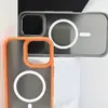 MR4_57487 Чохол new matte magsafe для iphone 16 pro max рожевий 