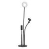 КІЛЬЦЕВА ЛАМПА XO BGD006, LS-90-6 3.5 DISC BASE SINGLE HEAD 3IN1, ЧОРНИЙ