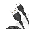 КАБЕЛЬ XO NB200 USB CABLE ДЛЯ TYPE-C 2.1A, 2M, ЧОРНИЙ