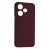 ЧОХОЛ SILICONE CASE LUXURY ДЛЯ REDMI 13, POCO M6 4G MARSALA