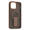 ЧОХОЛ STAND MATTE MAGSAFE ДЛЯ IPHONE 15 PRO BROWN