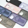 ЧОХОЛ STAND MATTE MAGSAFE ДЛЯ IPHONE 15 PRO, ЧОРНИЙ