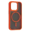 MR4_58772 Чохол new matte magsafe для iphone 14 pro помаранчевий 