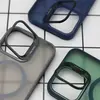 ЧОХОЛ CASE PRO MATTE FORTABLE CAMERA LENS MAGSAFE ДЛЯ IPHONE 15 TITANIUM, СІРИЙ