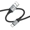 КАБЕЛЬ HOCO X102 FRESH CHARGING DATA CABLE TYPE-C 1M, ЧОРНИЙ