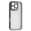 MR4_59049 Чохол rock guard touch series protection (anti-drop lens) для iphone 16 pro, сірий 