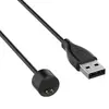 MR4_60339 Зарядний пристрій usb для xiaomi mi band 5, 6, 7 long, чорний 