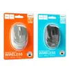 КОМПЮТЕРНА МИШКА HOCO GM34 NUEVO DUAL-MODE BUSINESS WIRELESS MOUSE, СІРИЙ, БІЛИЙ