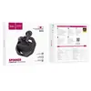 НАВУШНИКИ БЕЗДРОТОВІ HOCO EW70 GLORY TRUE WIRELESS BT5.4, 6HOURS, ЧОРНИЙ ПУРПУРОВИЙ