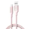 КАБЕЛЬ XO NB265 MINIMALIST SERIES TYPE-C DATA CABLE 1M РОЖЕВИЙ