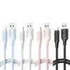 КАБЕЛЬ XO NB265 MINIMALIST SERIES TYPE-C DATA CABLE 1M, БІЛИЙ